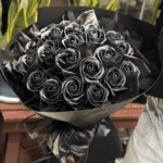 Black Roses Soap Flower Bouquet - Image 2