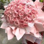 Luxury 99 Pink Roses Bouquet