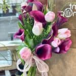Bridal Calla Lily Hand Bouquet - Image 2